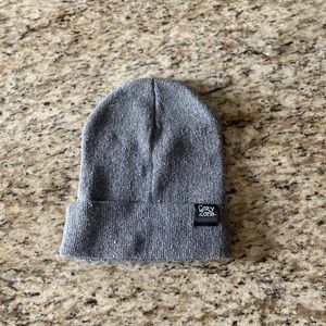 Gray beanie